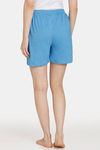 Rosaline Reclaimed Nature Knit Cotton Shorts (Pack Of 2) - Green Blue — thumbnail 9